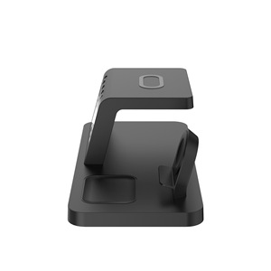 Lampe de bureau 15W avec support magnétique Réveil à la mode Chargeur <span class=keywords><strong>électrique</strong></span> <span class=keywords><strong>sans</strong></span> fil pour téléphones mobiles Montres intelligentes Écouteurs Port Type-C - Product Image 4