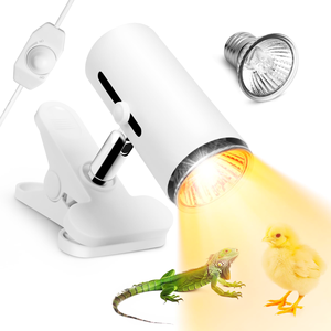 Reptile Lampe Chauffante UVA UVB Lumière Basking Spot Light Tortoise Lampe Chauffante Lampe pour Tortue Ours Dragon Lézard Serpent Amphibiens - Product Image 1