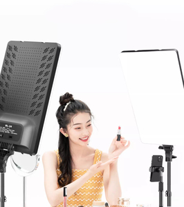 Lampe LED plate 50W pour vidéo, température de couleur réglable, télécommande, pour <span class=keywords><strong>photographie</strong></span>, YouTube, éclairage de studio pour téléphone - Product Image 4