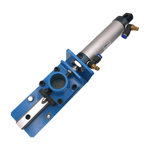 JINSLU Aluminum Rail Rotary Welding Positioner Turntable with Chuck Holder Pneumatic Gun Torch Holder Bracket Clamp <strong>165A</strong> - Product Image 3