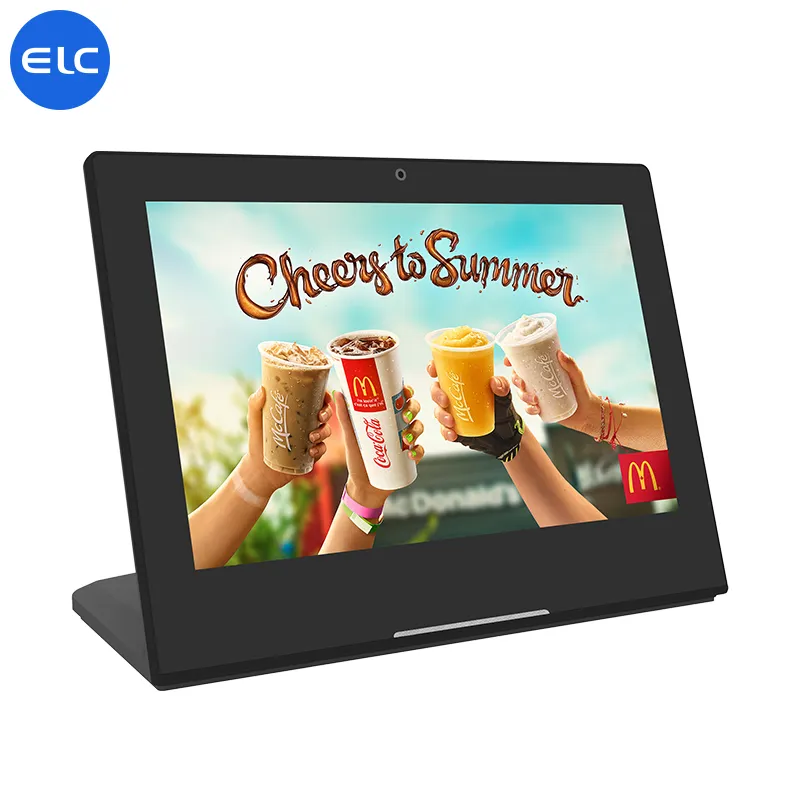 ELC WL1017T Desktop bauen in stand 10 Inch Android Tablet L Shape RK3188 RJ45 POE POS PC 6.0 Android Tablet