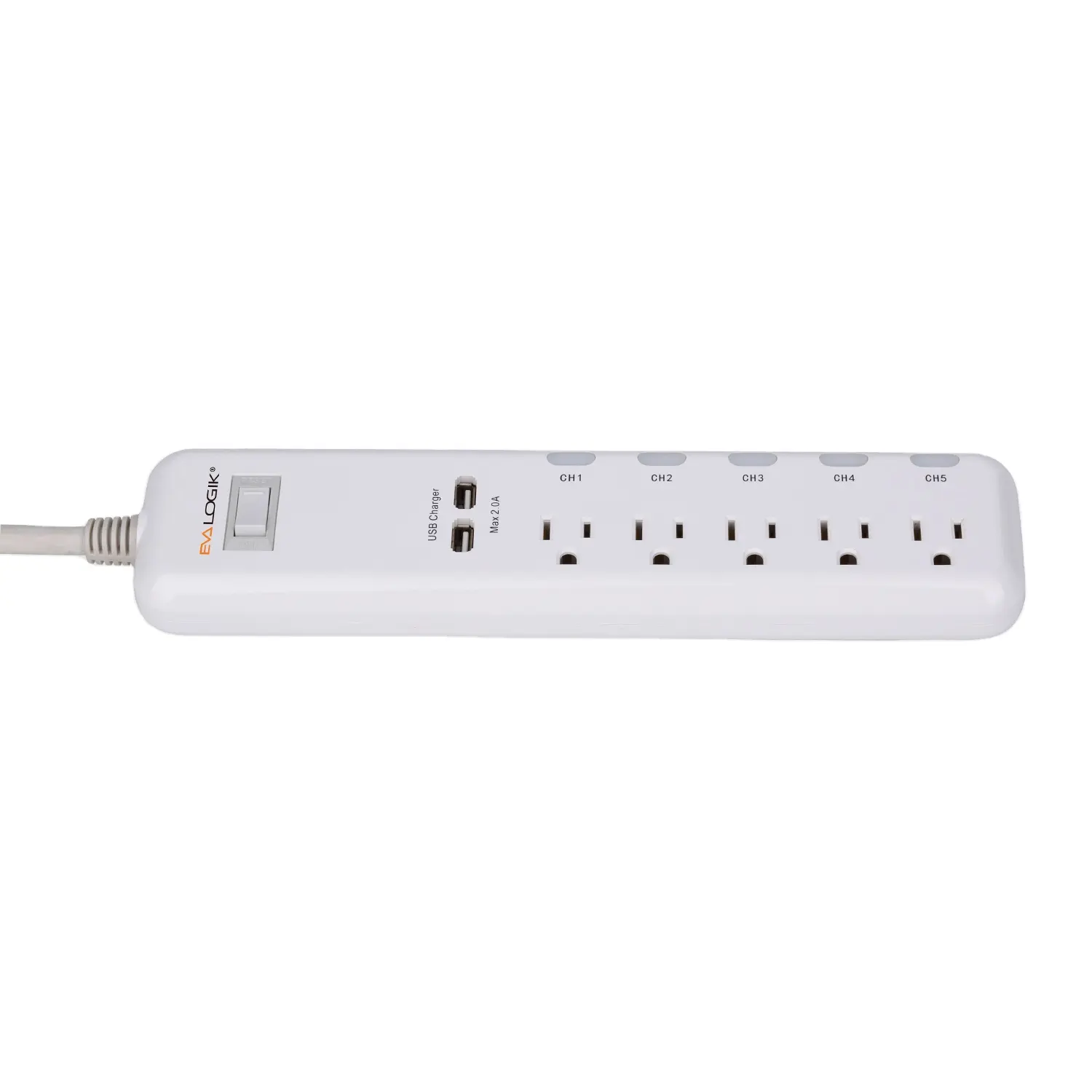 Z-Wave Power Strip với USB không dây điều khiển từ xa máy tính để bàn chuyển đổi với 6 cửa hàng điện dải