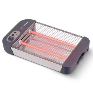 Tostapane piatto per 4 fette 600W 6 livelli di potenza Grigio - Product Image 5