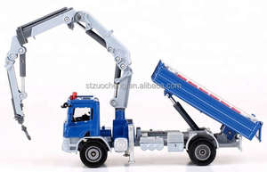 באיכות גבוהה 1:50 diecast מיניאטורי סימולציה סגסוגת מיני משאית רכוב מנוף צעצועי אוסף - Product Image 3