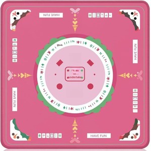 NEWELL Tapete de Mahjong Europeo y Americano, Tapete de Mahjong Personalizado con Mapa, Tapete de <span class=keywords><strong>Ajedrez</strong></span> Antideslizante de Diatomita Engrosada - Product Image 1