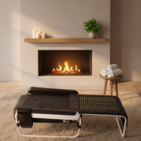 Table de spa de thérapie thermique à rouleau de jade avec matelas en tourmaline, lit de massage infrarouge, style coréen V3, fabricant maître