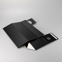 Estuche de Regalo para Vino Sostenible |   Caja de Papel Rígida Magnética Plegable con Recubrimiento para Marca de Viñedo, para Empaque de Vino