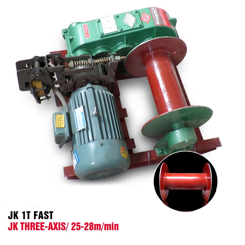 Подъемные Инструменты для электрического подъемного оборудования лебедка/Электрический забронировать по лучшей цене JK-1 тонн быстрая 4kw
