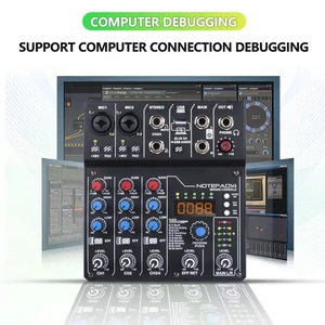 Consola mezcladora de interfaz de Audio de doble canal OTG profesional Sistema de placa de sonido inalámbrico Tarjetas de sonido de audio para música <span class=keywords><strong>en</strong></span> <span class=keywords><strong>vivo</strong></span> - Product Image 4