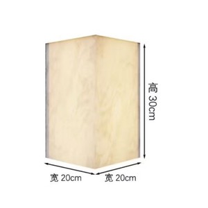<b>Corner</b> Marble-like Wall Lamp <b>Led</b> Resin <b>Light</b> For Lobby Restaurant Bar Counter - Product Image 4