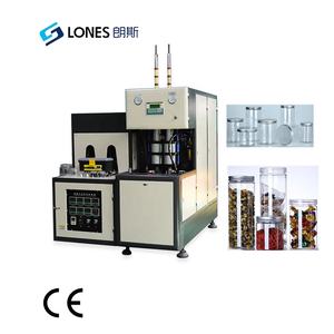 เครื่องขึ้นรูปขวดพลาสติก PET ปากกว้าง LS-B3L แบบกึ่งอัตโนมัติ ราคาโรงงาน 800BPH - Product Image 1