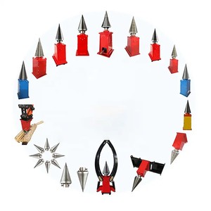 Processore idraulico per legna da ardere cingolato <span class=keywords><strong>escavatore</strong></span> cono Splitter legno - Product Image 4