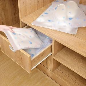 自己接着プラスチックつや消しジップロックバッグ用防肉衣服用ジッパーリクローゼ服スポーツウェアドレスパンツコート靴 - Product Image 4