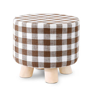 Petit tabouret rond en bois, souche, petit tabouret rond en bois massif, tabourets ronds en bois pour enfants, à vendre - Product Image 3