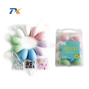Easter plastic egg styling kit Easter Egg Stencil Painting Art Craft Kit