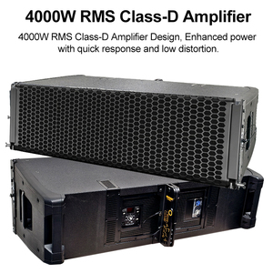 Hdl50a 4k Altavoces Profesionales de 3 Vías, Sistema de Sonido Line Array PA, Altavoces Line Array Activos Dobles de <span class=keywords><strong>12</strong></span> <span class=keywords><strong>Pulgadas</strong></span> - Product Image 4