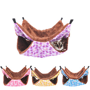 Pet <strong>Cage</strong> Hammock, Bunkbed Hanging Hammock for Small Animal Hideout - Sugar Glider, <strong>Ferret</strong>, Squirrel, Guinea Pig - Product Image 4