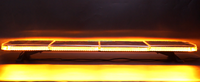 Nouvelle barre lumineuse d'avertissement pour véhicule, camion, remorque, 216 LED ambre 108W, 1200 mm, en aluminium, étanche IP67, 15 fonctions, télécommande sans fil
