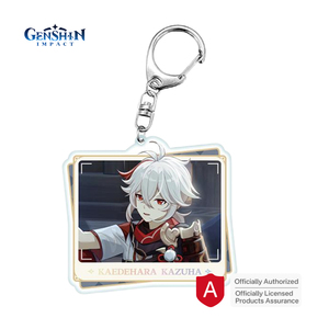 Nuevas ideas de productos 2025 Tendencias Genshin Impact Mercancía con licencia oficial Llavero de plástico Kaedehara <span class=keywords><strong>Kazuha</strong></span> Llavero Acrílico - Product Image 1