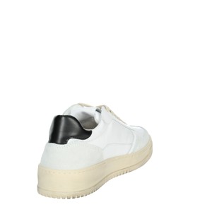 Dubai4 scarpe da basket uomo bianche/nere Sneakers corte bassa con altezza crescente caratteristica traspirante alla moda per la primavera - Product Image 3