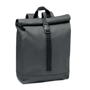 Sac à dos durable UDINE 600D RPET, merchandising écologique - Product Image 6