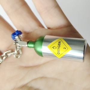 Llavero creativo con forma de botella, caja de pastillas de almacenamiento, sistemas de óxido <span class=keywords><strong>nitroso</strong></span>, urna - Product Image 6