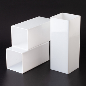 Frosted/rõ ràng PMMA vuông ống | PMMA trắng mờ Ống Vuông 100mm x100mm dẫn chiếu sáng & Hiển thị các trường hợp - Product Image 3