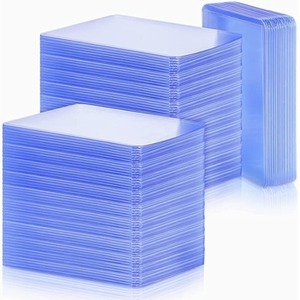 Protector de Tarjetas Transparente de 35PT-180PT, Porta Tarjetas Coleccionables para Tarjetas de Juego de Béisbol con Diseño de Porta Tarjetas Estrella - Product Image 1