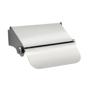 Hoge Kwaliteit Rvs Wall Mount Chrome Tissue Papieren Handdoek Houder Voor Badkamer Wc