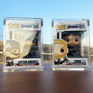 SHP bán buôn tùy chỉnh Acrylic Funko POP bảo vệ ngăn xếp đồ chơi con số Marvel hiển thị từ trường hợp Funko POP ORIGINALES trường hợp khó khăn - Product Image 2