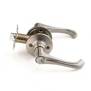 WEKIS Single Cylinder Deadbolt <b>Handle</b> <b>Lock</b> Set Reversible Right/Left Handed Zinc Alloy Silvery Waterproof Anti-Theft Durable - Product Image 5