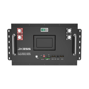 JKESS ชุดแบตเตอรี่แบบ DIY วางซ้อนได้เคสโลหะ15kWh 16S 48V 51.2V สำหรับเซลล์ LFP ขนาด280Ah 304Ah 314Ah พร้อม BMS JK เวอร์ชัน V19และหน้าจอแสดงผล - Product Image 4