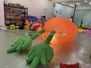 Paskalya festivali dekorasyon dekorasyon için şişme havuç şişme - Product Image 5