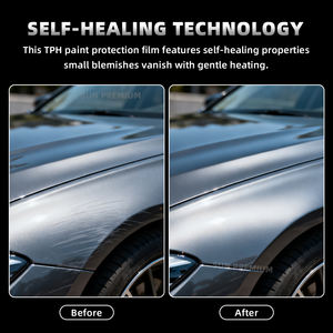 Film d'emballage de voiture transparent PPF TPH taille 1.52x15m protège la carrosserie et améliore l'effet de peau de la caméra - Product Image 4