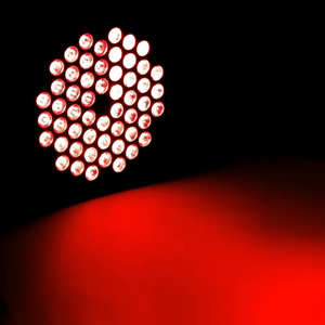 ไฟพาร์ LED/RGB DMX512 แบบบาง 54*1W  ควบคุมด้วยเสียง สำหรับเวทีแสงสี  คลับกลางคืน/คาราโอเกะ ดีเจ เต้นรำ  วัสดุอะลูมิเนียม - Product Image 3