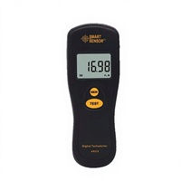 Tachometer Digital AR926 Presisi Tinggi ±1% Sensor Cerdas Tanpa Kontak untuk Pengukuran Kecepatan Putaran