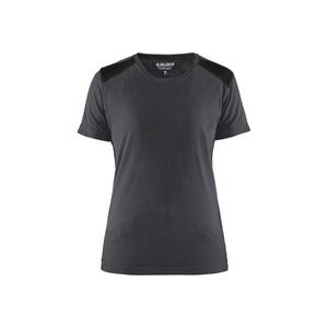 BLAKLADER - 347910429699M T-shirt femme Gris moyen/Noir-EAN 7330509814796 T-SHIRTS ET POLO DE TRAVAIL - Product Image 1