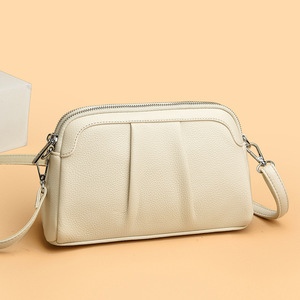 Nuevo Bolso Bandolera Plisado de Doble Capa para Mujer 2026 - Versátil y Novedoso - Product Image 2