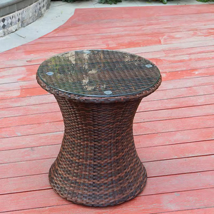 Set di Tre Pezzi di Mobili <span class=keywords><strong>da</strong></span> <span class=keywords><strong>Esterno</strong></span> in Rattan PE Intrecciato, Moderno, Durevole ed Ecologico per Soggiorno, Sala <span class=keywords><strong>da</strong></span> Pranzo, Giardino, Cortile, Villa, Caffè - Product Image 4