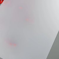 Feuille diffuseur anti-reflet PC ignifuge, panneau de diffusion de lumière blanc laiteux mat pour rétroéclairage de boîte à lumière LED