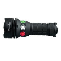 Lampe de poche étanche Rechargeable par Usb, aimant de queue puissant, avertissement rouge, blanc, vert, 3 couleurs, feu de signalisation de chemin de fer à Led