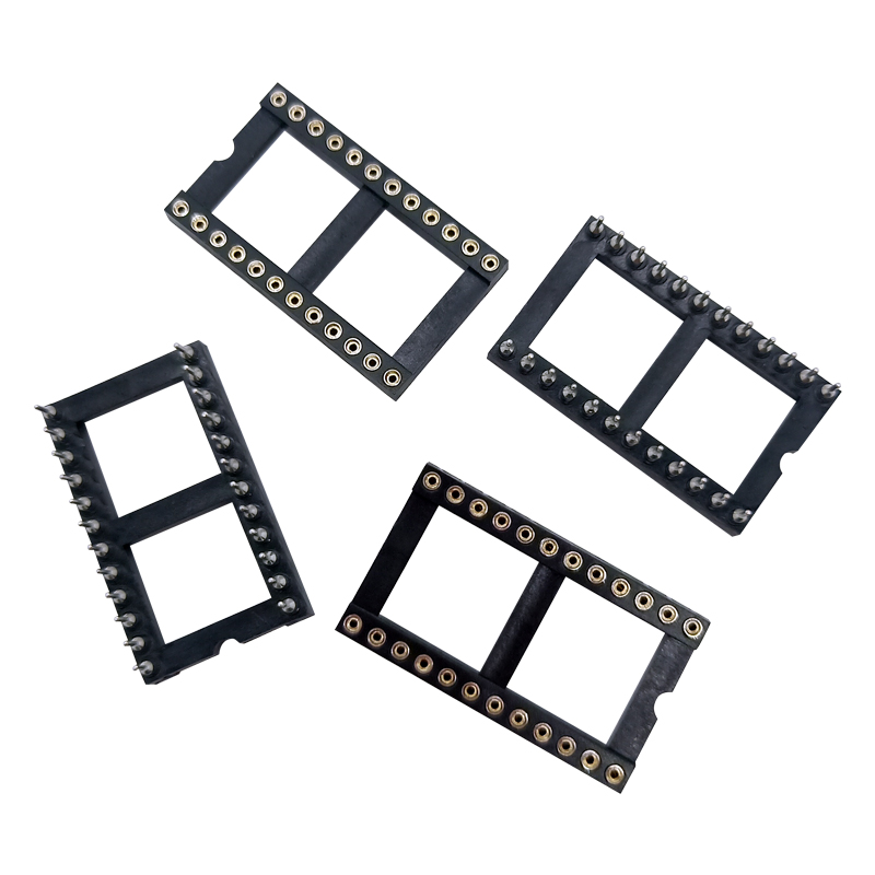 2,54 мм обработанный контакт IC Разъем под заказ 180 градусов по лучшей цене