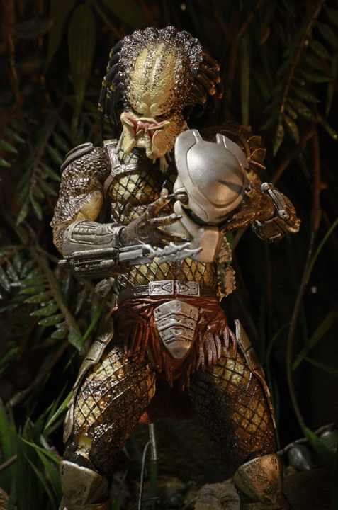 7 Inch NECA Predator P1 Jungle Hunter 2.0 Action Figure Toys Deluxe Edition Articulated Joints Moveable Figure Vinyl Doll Model
