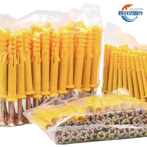 ชุดพุกพลาสติกแบบขยายตัว มาตรฐาน ISO ขนาด 40 มม. พร้อมสกรูยึดท่อและพุกยึดแบบตะปู M6 - Product Image 2