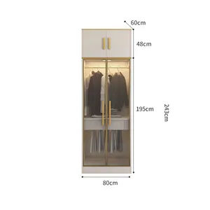 Kleider schrank Rahmen Schränke, langlebige Schlafzimmer-Möbel, Kleidungs-Kombination, modern