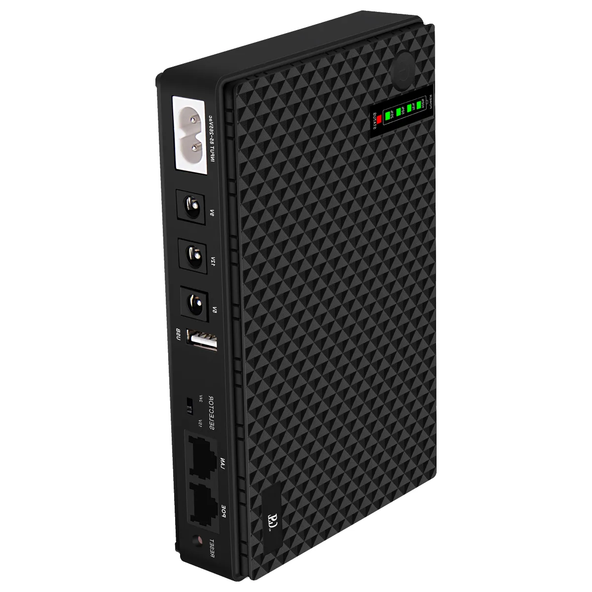 Router Mini UPS with POE DC 18W 36W 8800mAh 10400mAh Long Time Backup Lithium Battery Uninterruptible Power Supply