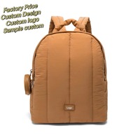 Sac à dos double épaule mignon pour étudiant, personnalisable OEM, écologique, recyclable, grande capacité, pour randonnée et activités de plein air, avec poche à eau