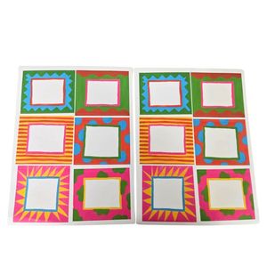 Vòng rõ ràng logo nhựa dán nhãn in ấn tùy chỉnh OEM có thể ghi Sticker hai mặt in ấn nhãn không thấm nước - Product Image 4