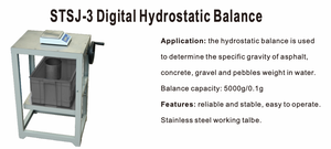 Balanza Hidrostática Digital de Alta Precisión STSJ-3, Instrumento de Medición de Densidad Analítica de Laboratorio - Product Image 4