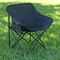 Chaise pliante d'extérieur à prix d'usine en gros, chaise lune portable pour la pêche et le camping, logo couleur personnalisé, randonnée, pique-nique